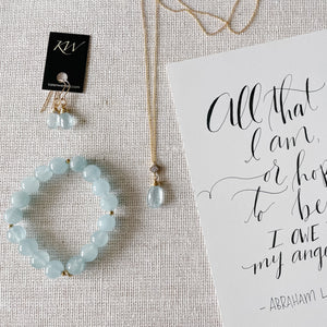 Aquamarine Bracelet