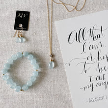 Load image into Gallery viewer, Aquamarine Necklace