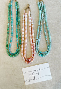 Turquoise and Howlite Necklace