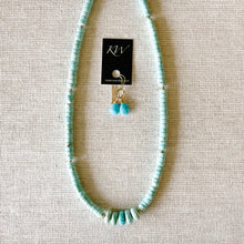 Load image into Gallery viewer, Turquoise and Howlite Necklace