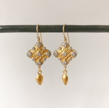 Load image into Gallery viewer, Persian Gold Earring - Sterling Option